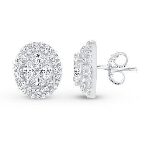 14KT-1.50CTW EARRINGS