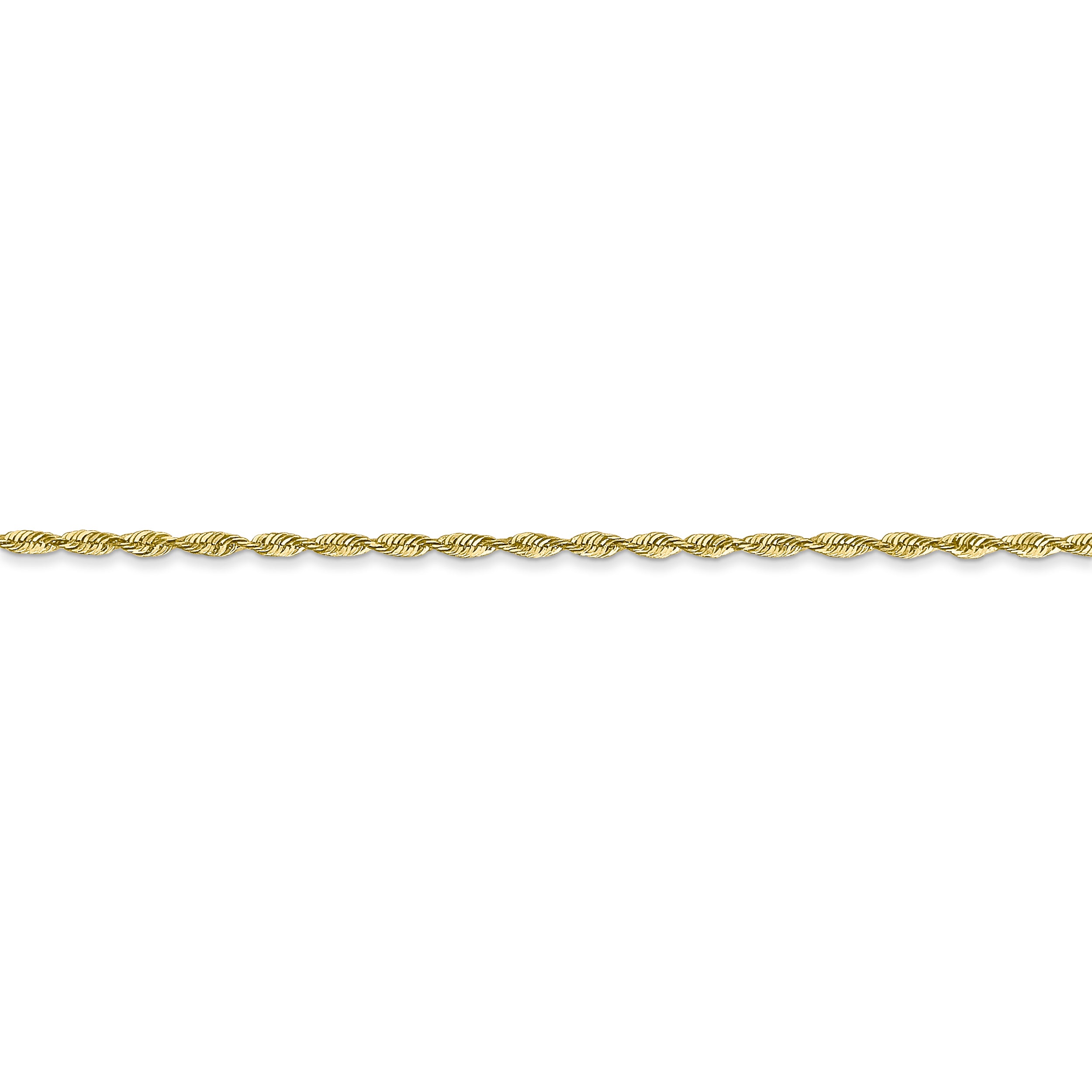 10k 1.5mm Extra-Light D/C Rope Chain