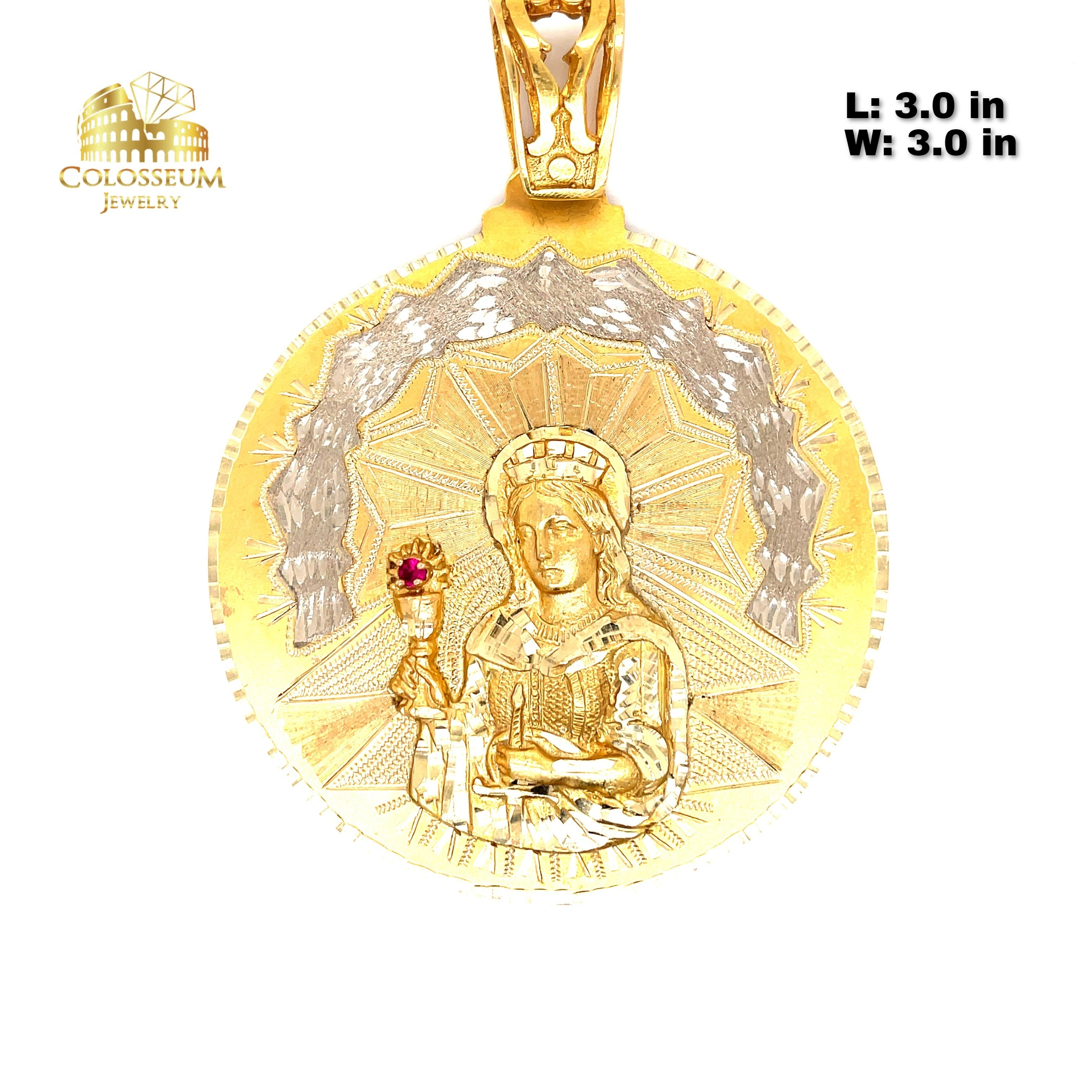 Mary Charm - 10K Yellow Gold