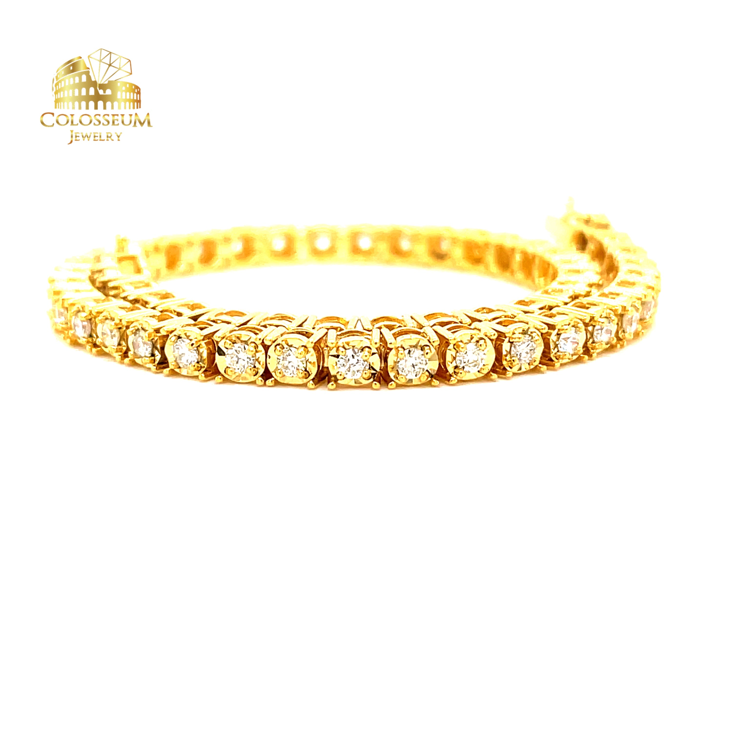 14K Diamond Tennis Bracelet - 1.86ctw