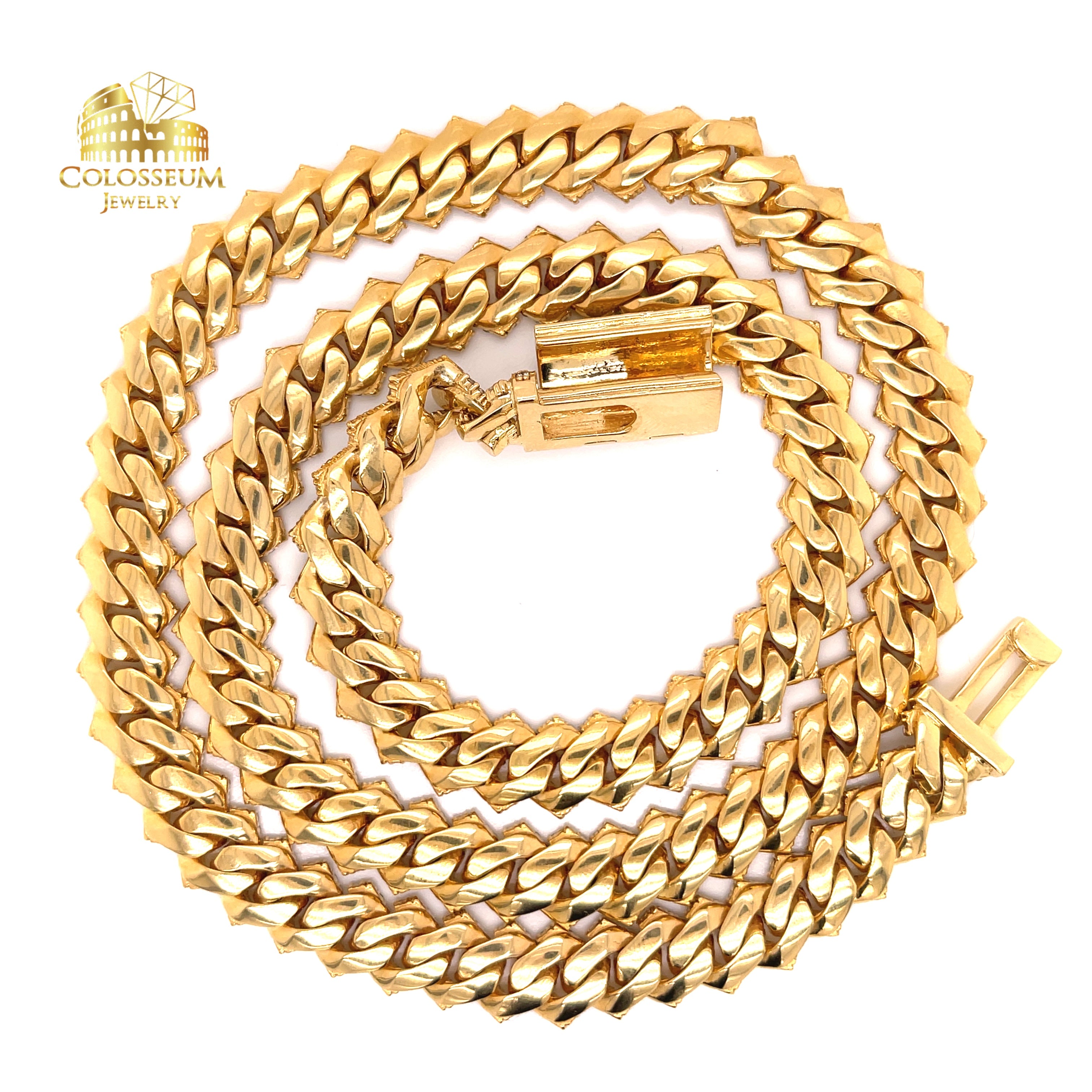 10K Diamond Miami Cuban Chain - 26ctw