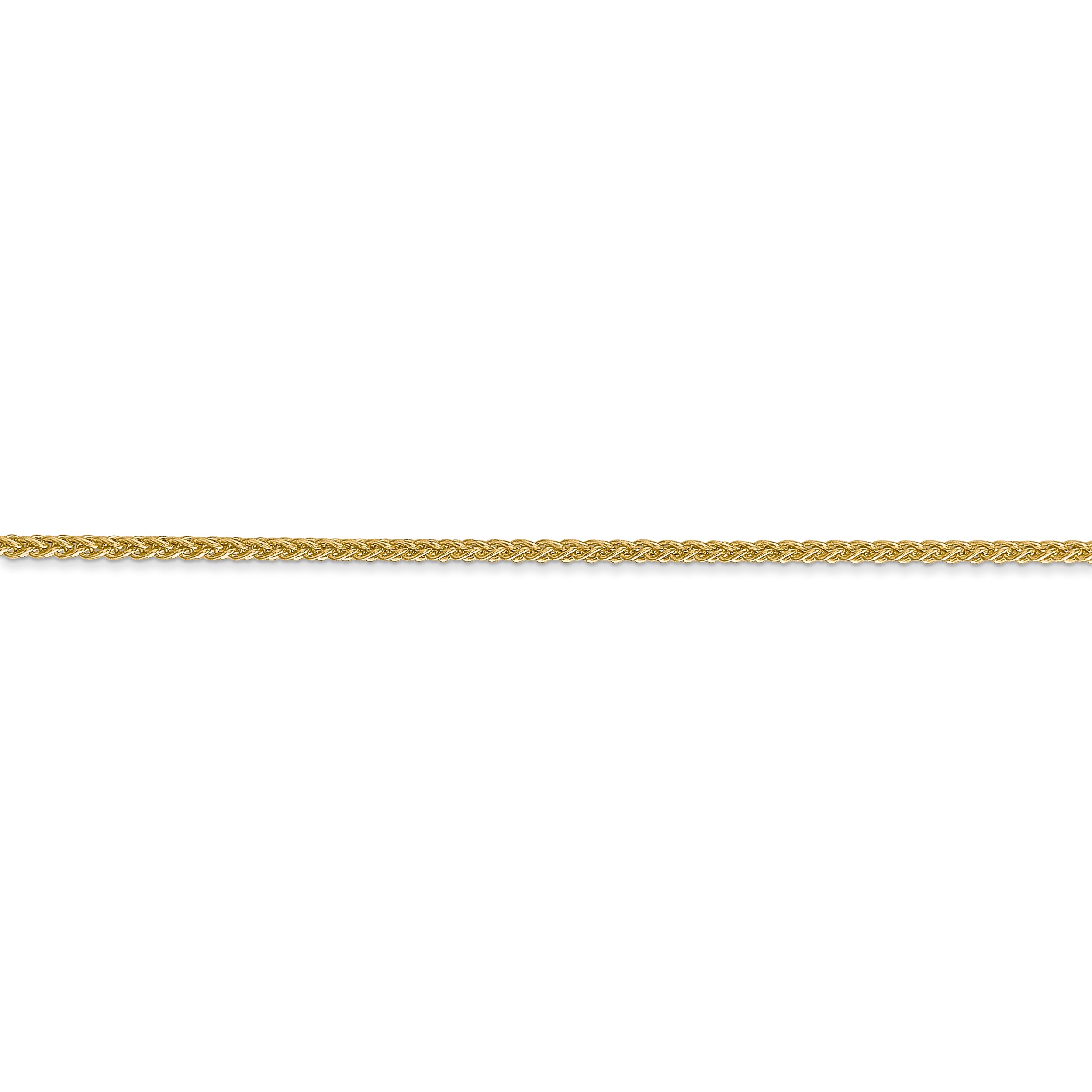 14k 1.55mm Semi-Solid Wheat Chain