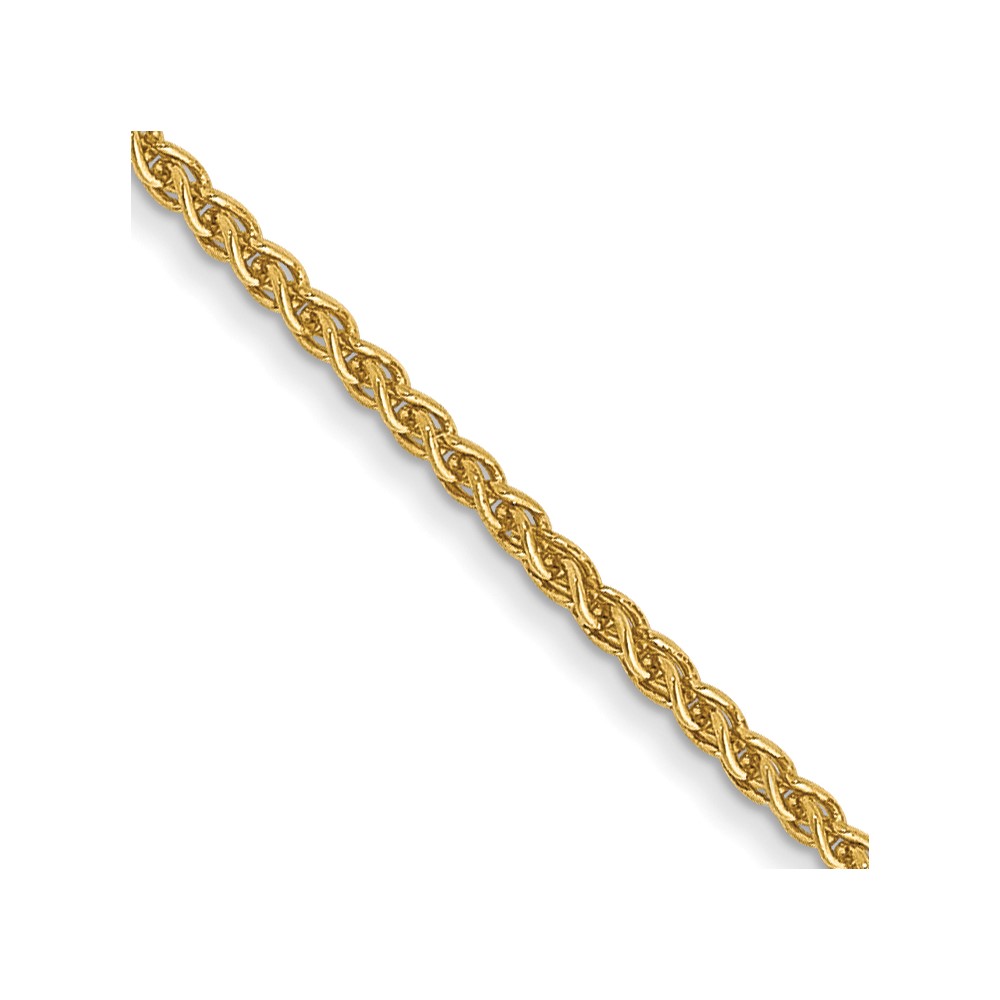 14k 1mm Spiga with Lobster Clasp Chain