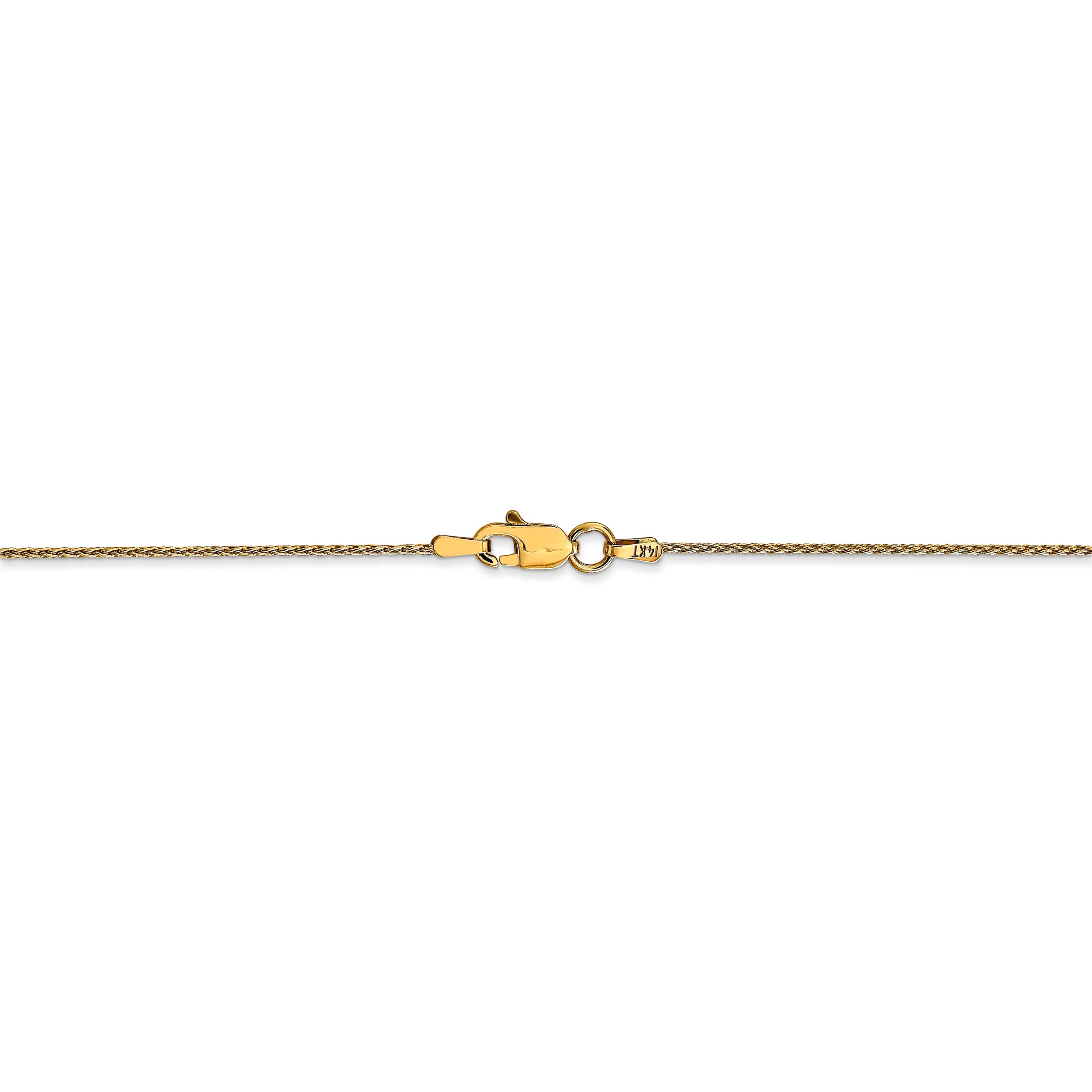 14k 1mm Parisian Wheat Chain