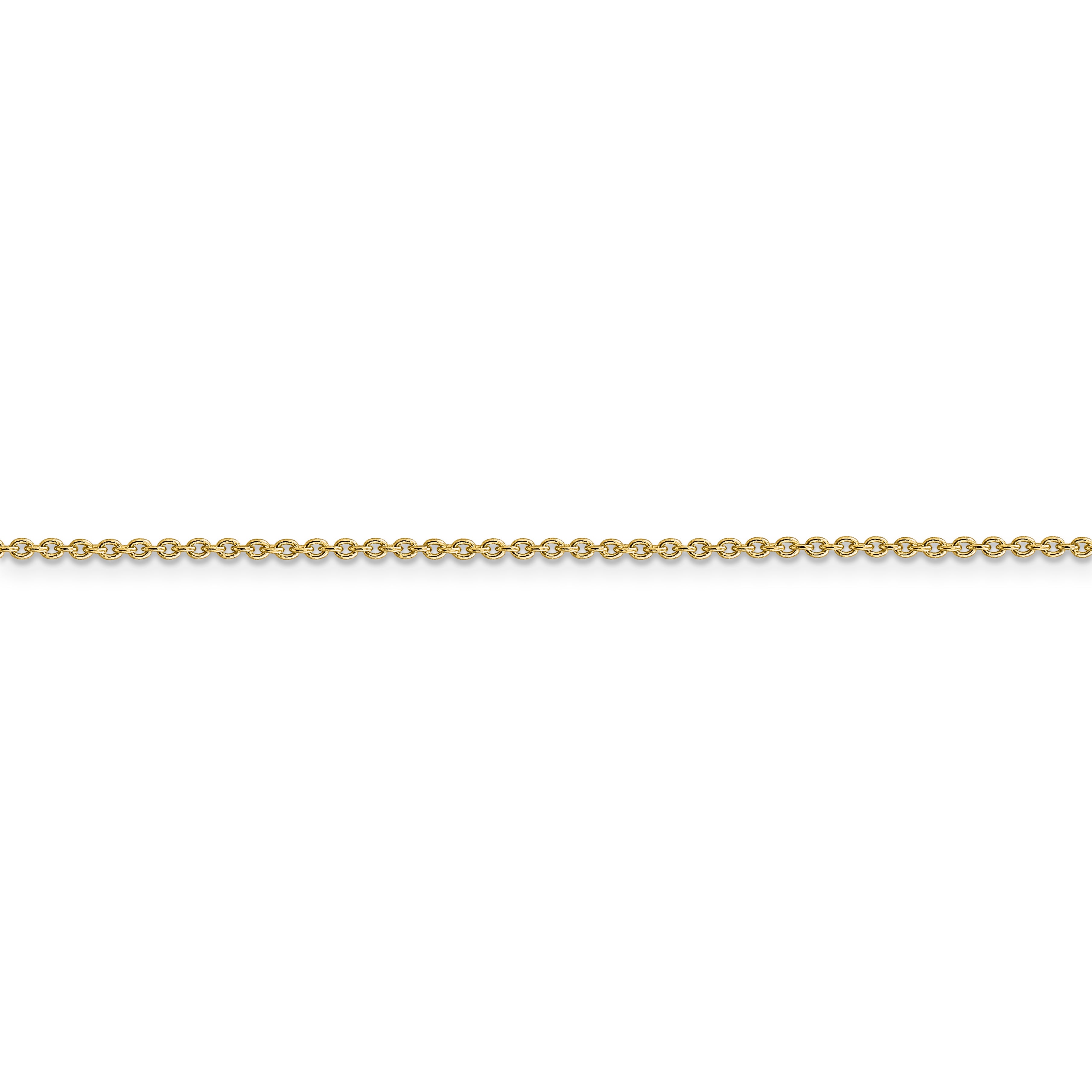 14k 1.4mm Forzantine Cable Chain