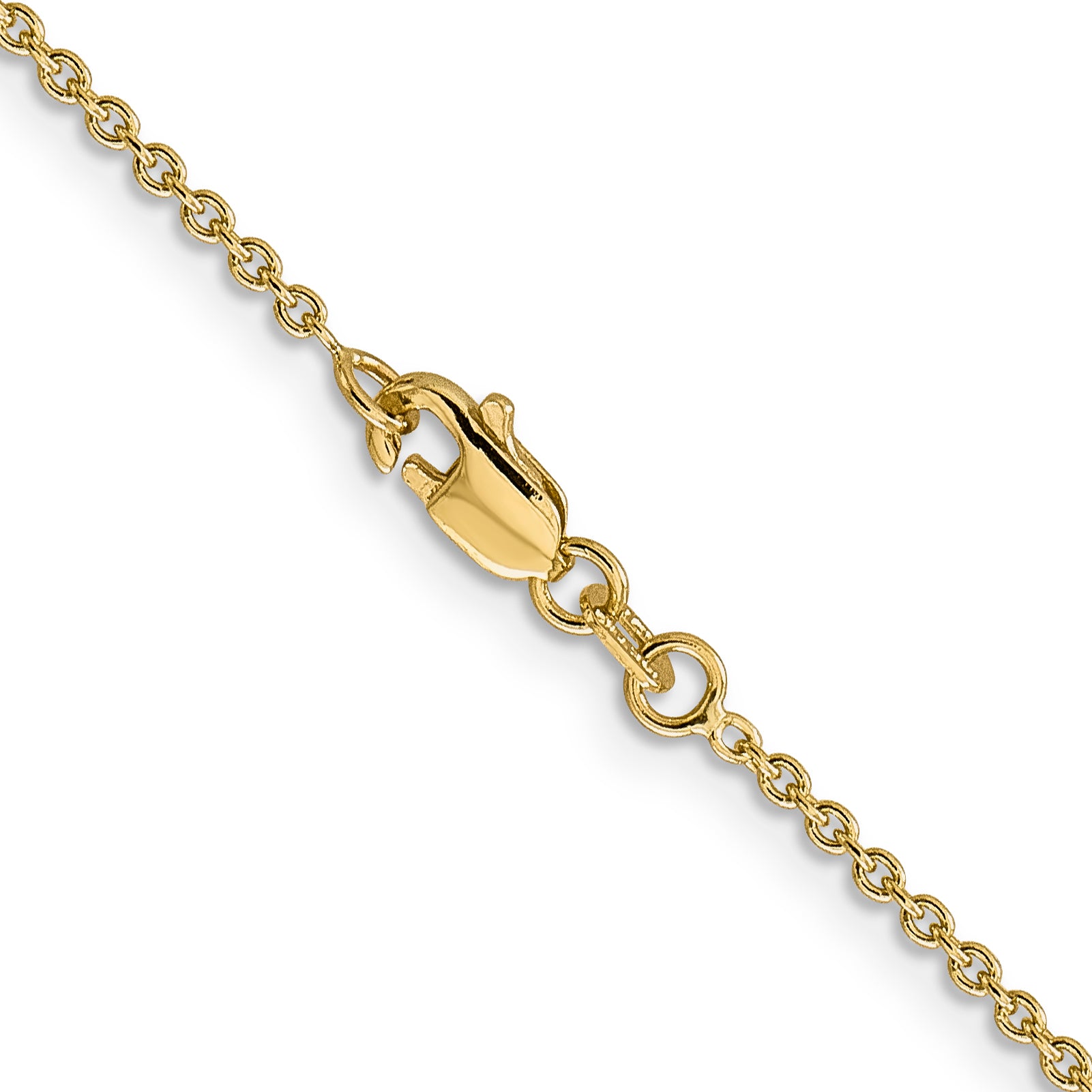 14k 1.4mm Forzantine Cable Chain