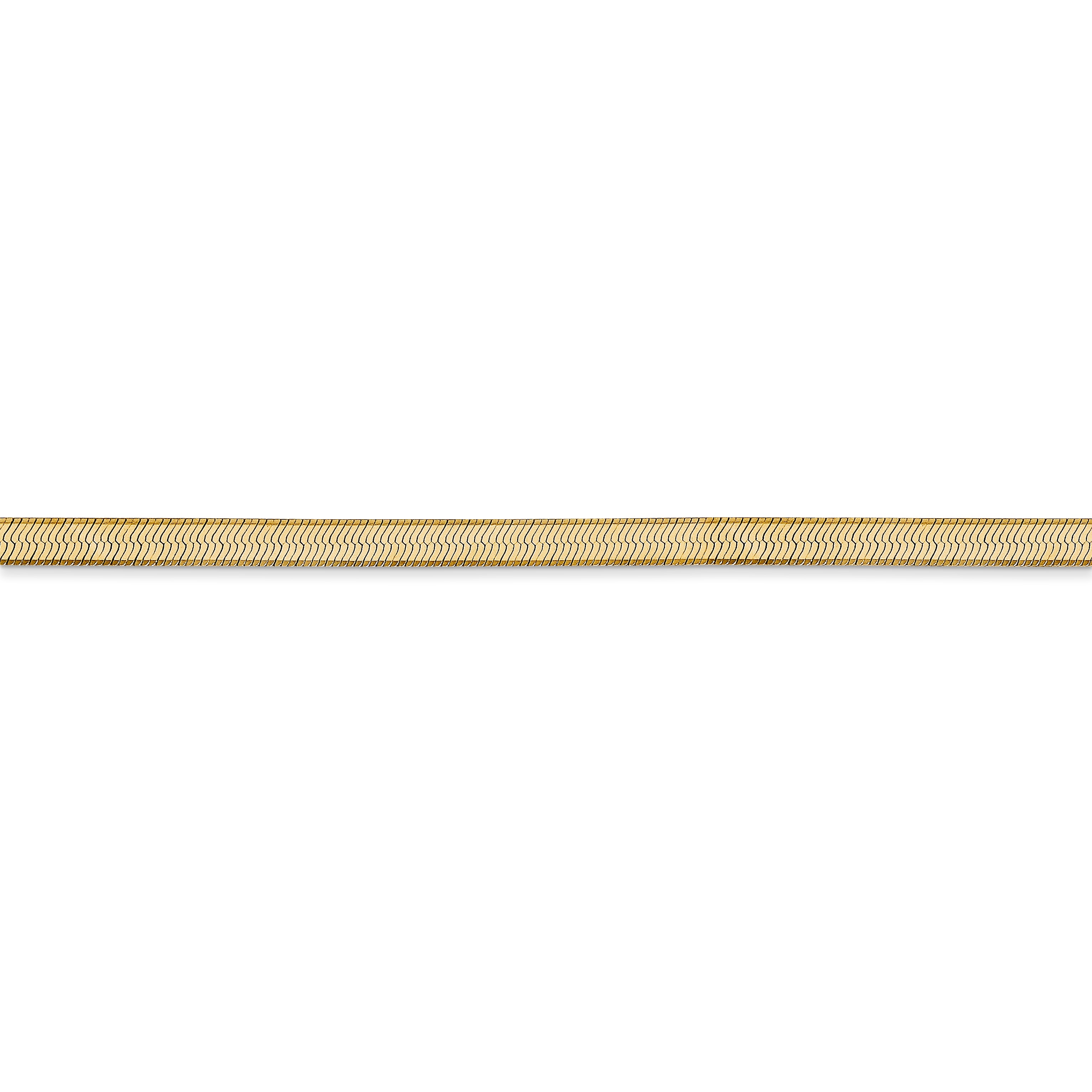 14k 3mm Silky Herringbone Chain
