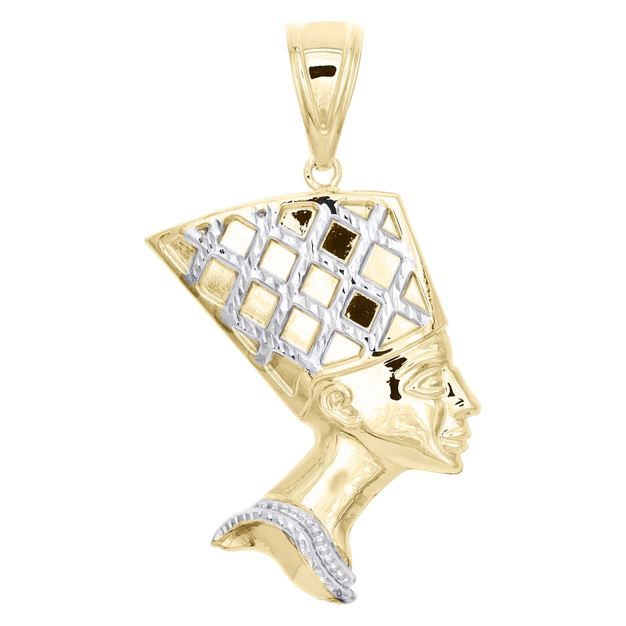 Gold 2025 nefertiti charm