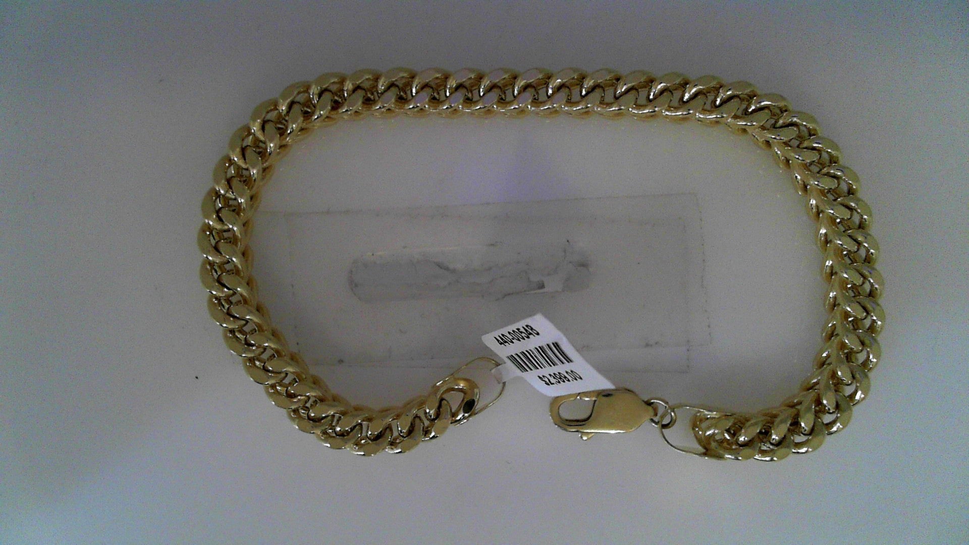 Yellow Gold 10K 8" 13.3G 6.2mm Semi Solid Franco Bracelet