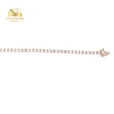 10K Diamond Tennis Bracelet - 1ctw