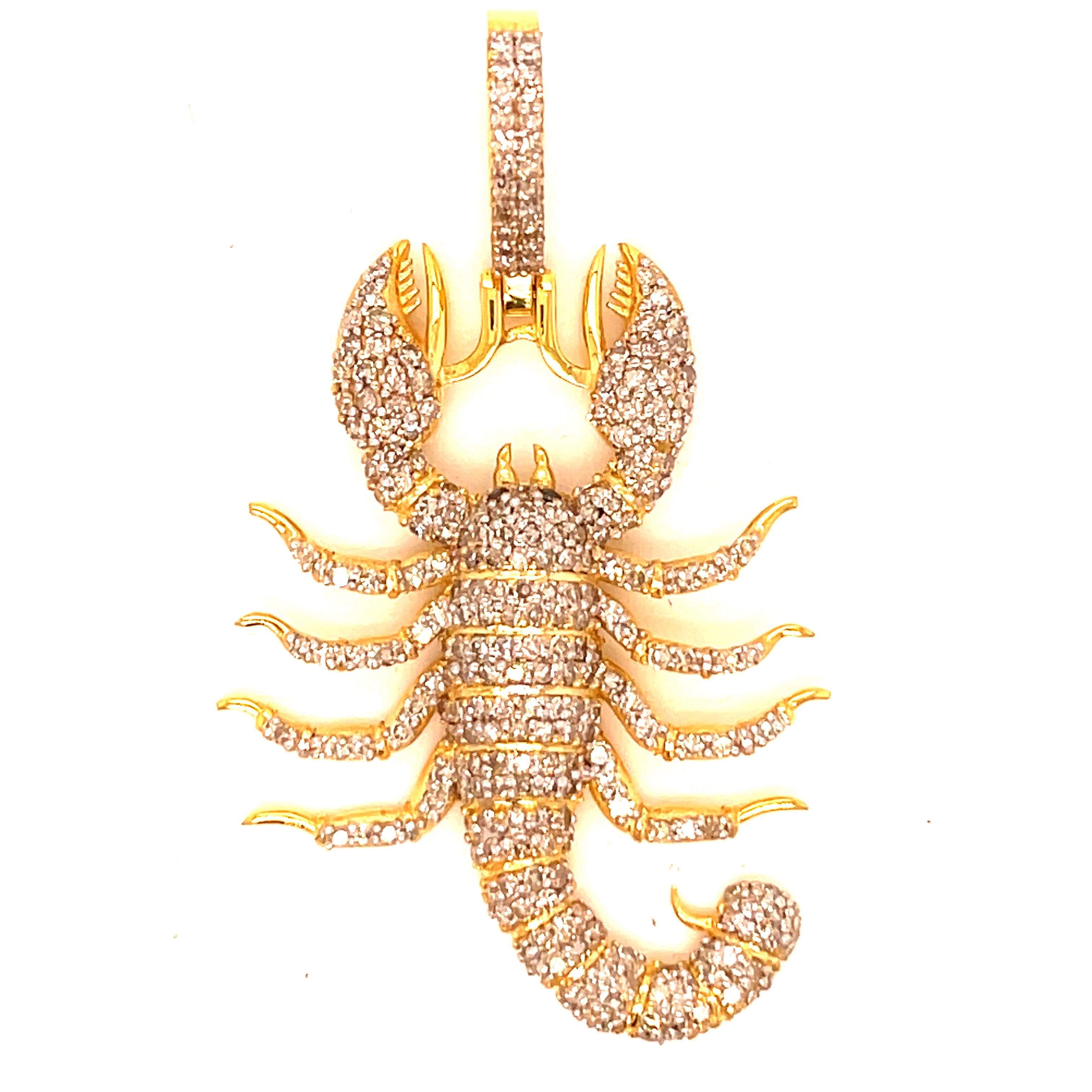 Scorpion diamond deals pendant