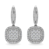 Diamond 2 Ct.Tw. Danglers Earrings in 14K White Gold