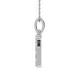 Diamond 1/8 Ct.Tw. Letter G Pendant in 10K White Gold