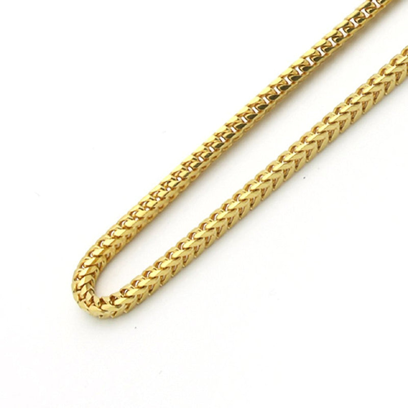 10K Gold Franco Chain 24'' 4mm Approximated