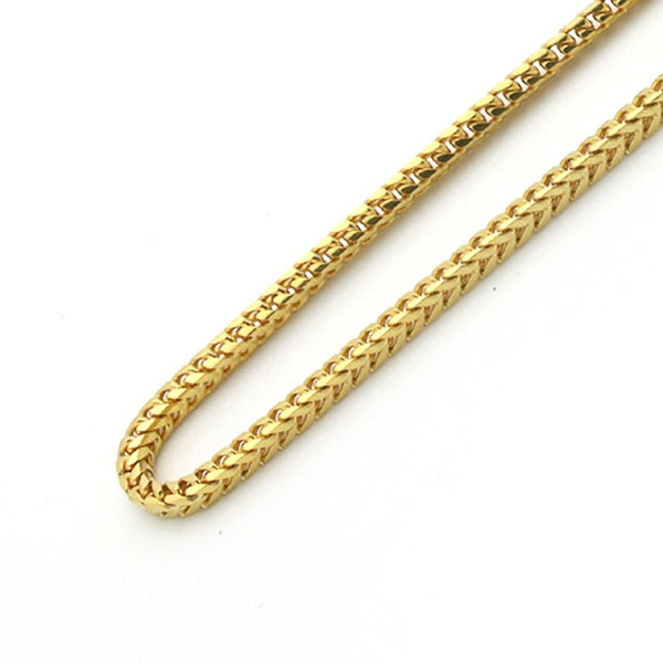 10K Gold Franco Bracelet 8.5'