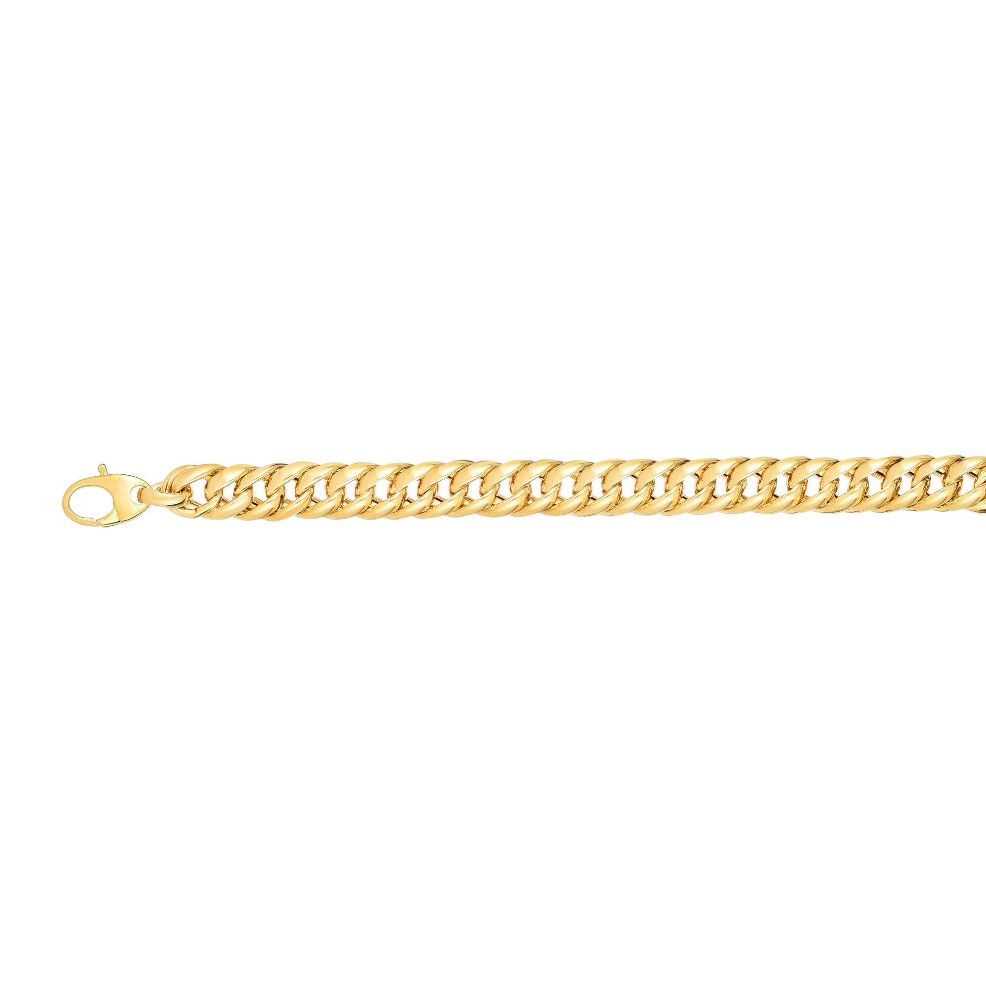 14K Gold Miami Cuban Inspired Bracelet