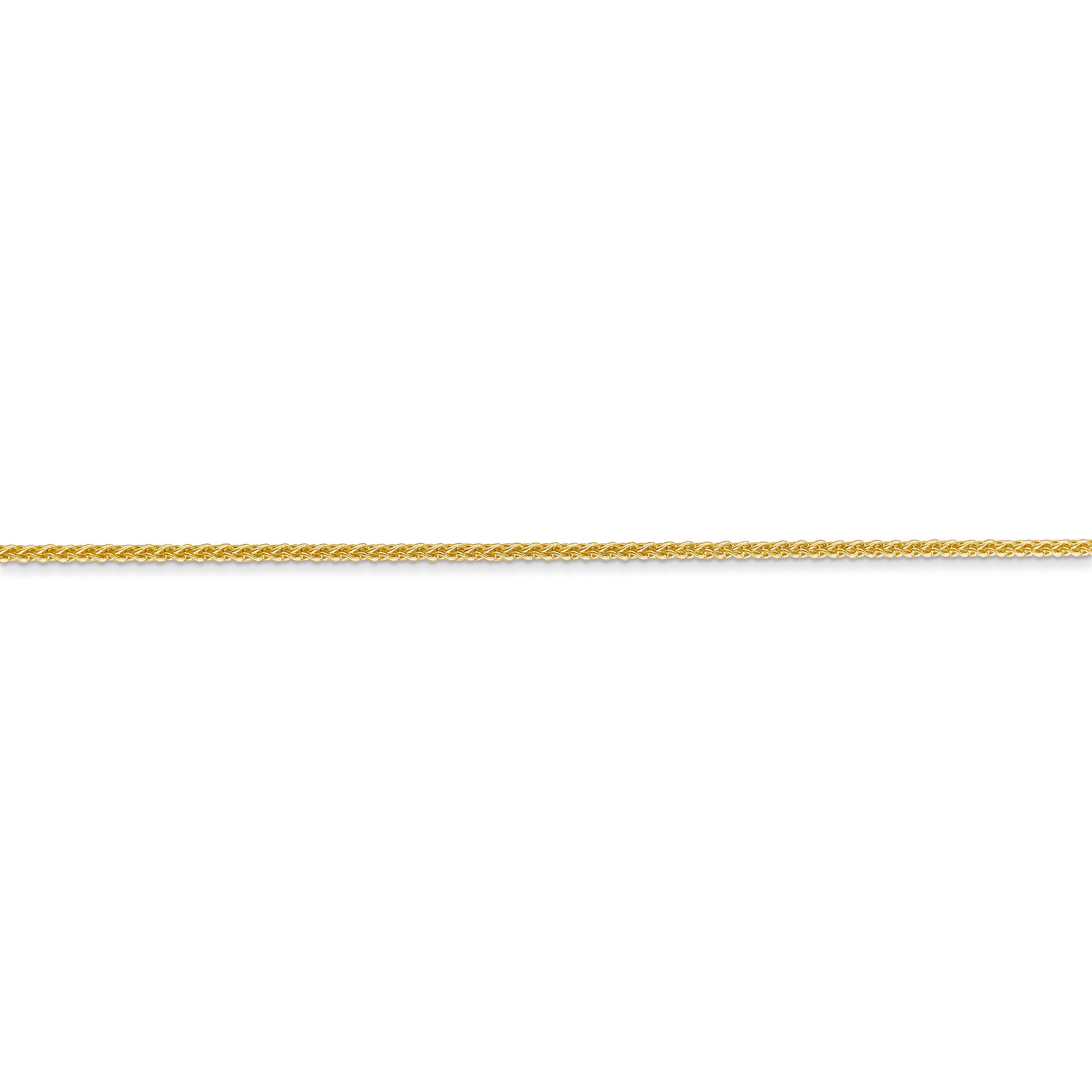 14k 1mm Spiga with Lobster Clasp Chain