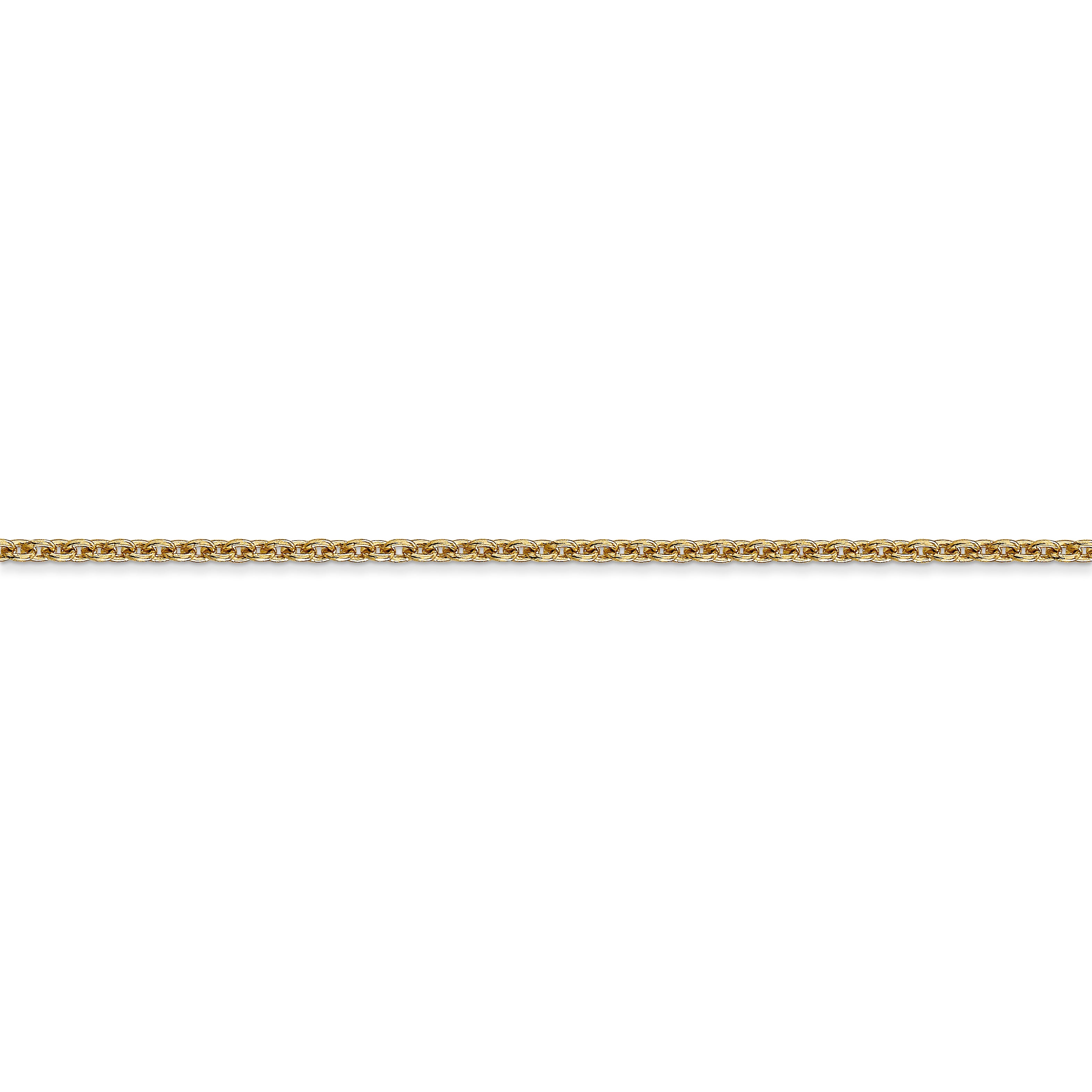 14k 1.8mm Forzantine Cable Chain