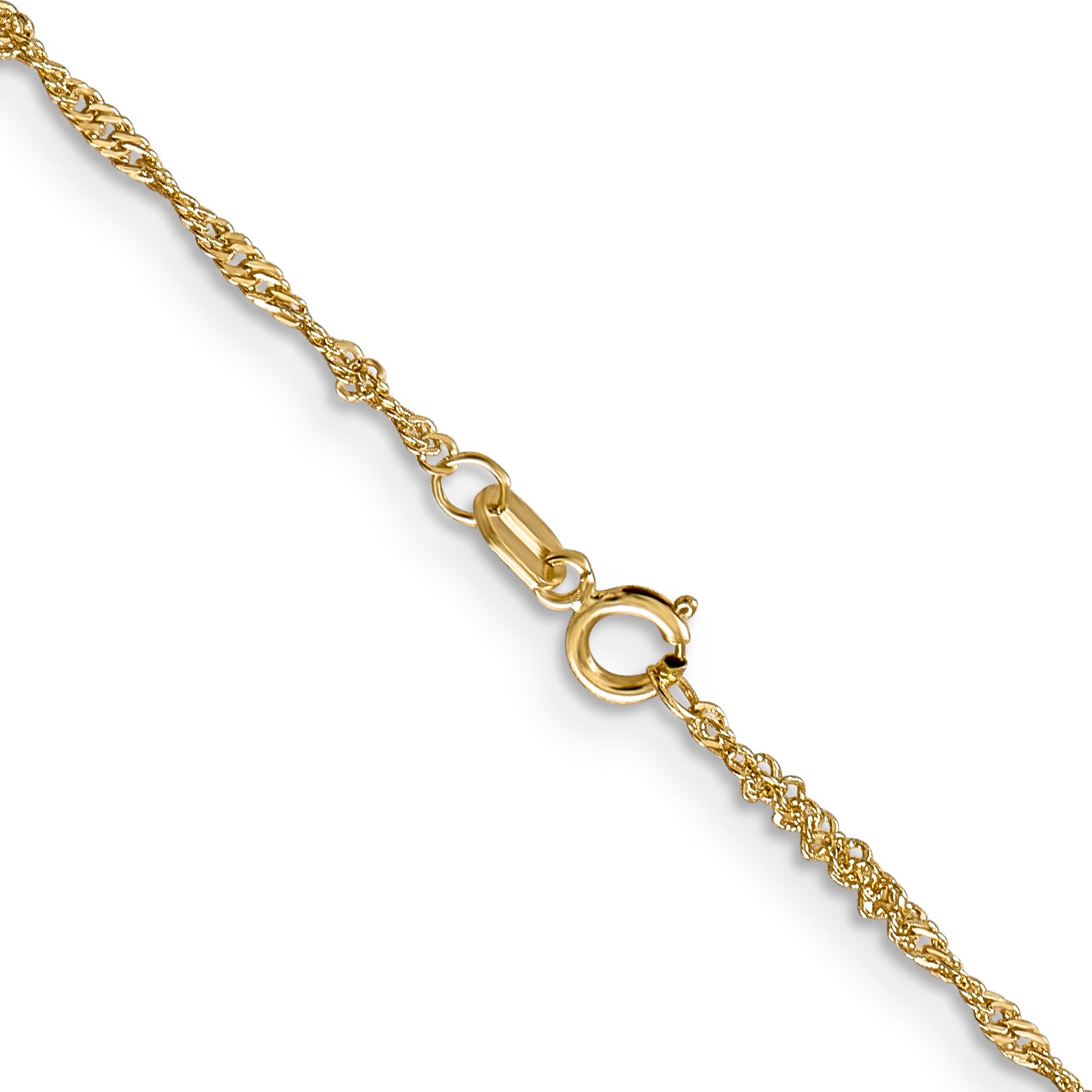 14k 1.4mm Singapore Chain