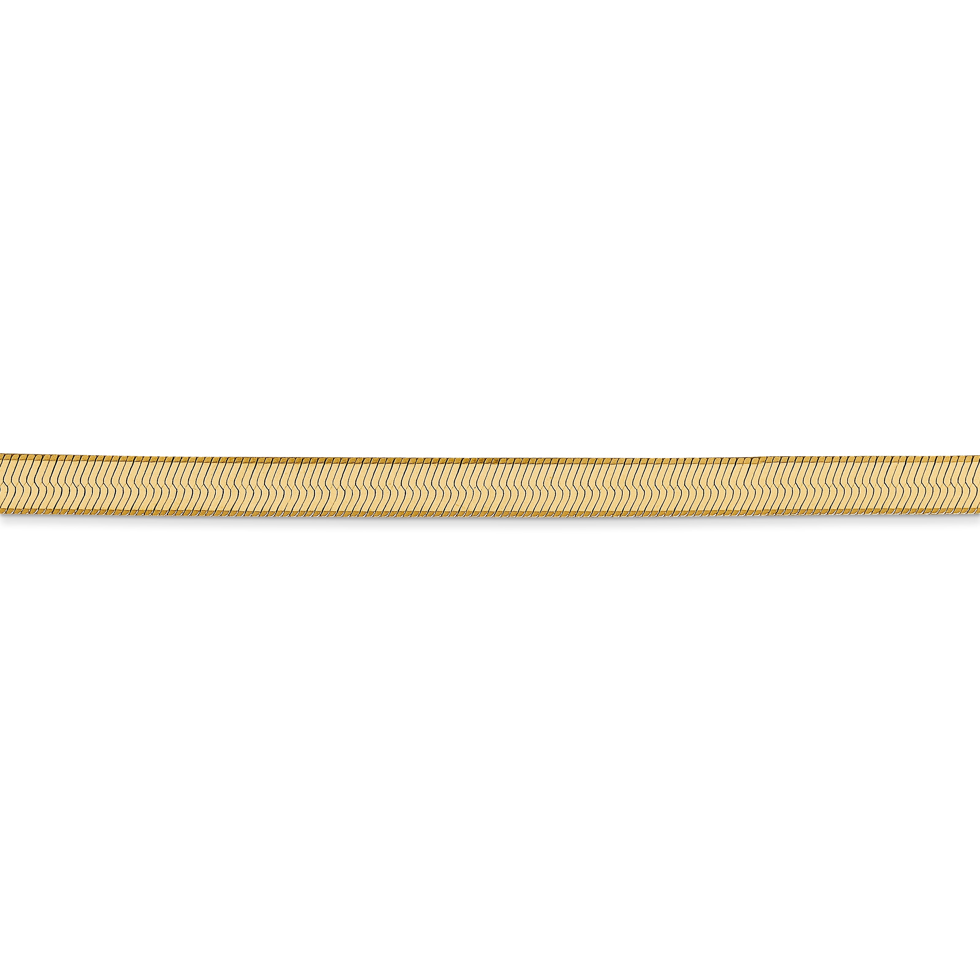 14k 4mm Silky Herringbone Chain