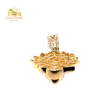10KY 0.45CTW DIAMOND ANIME CHARACTER PENDANT