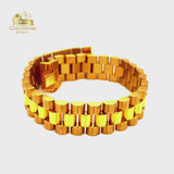 10K Yellow Gold "Rolex" Men's Bracelet